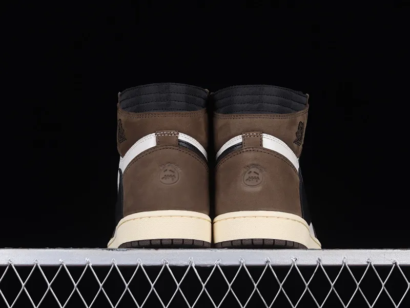 All Categories Air Jordan Jordan Series Basketball Shoes Air Jordan 1 High OG Version Travis Scott x Air Jordan 1 High OG AJ1 Reverse Hook Limited Edition CD4487-100